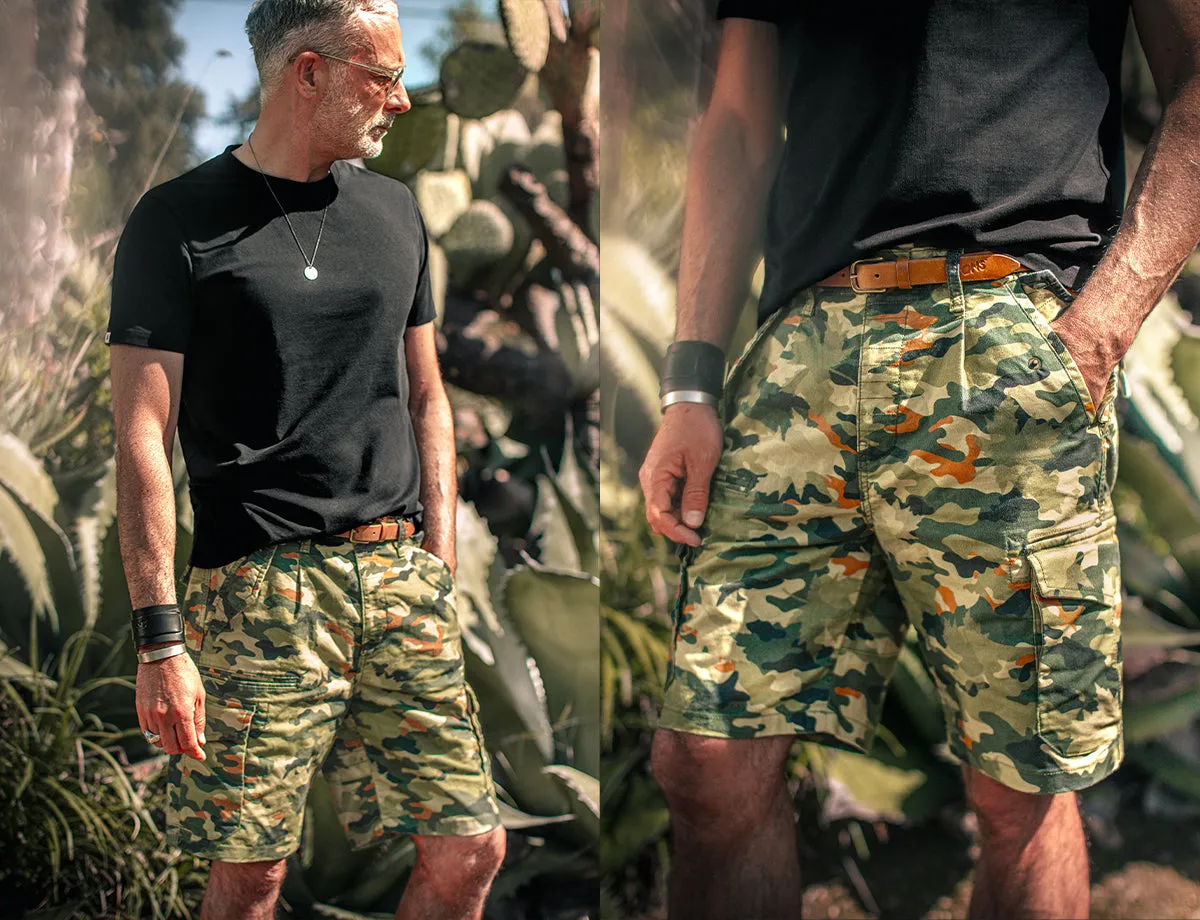 &SONS Surplus Army Shorts Camo