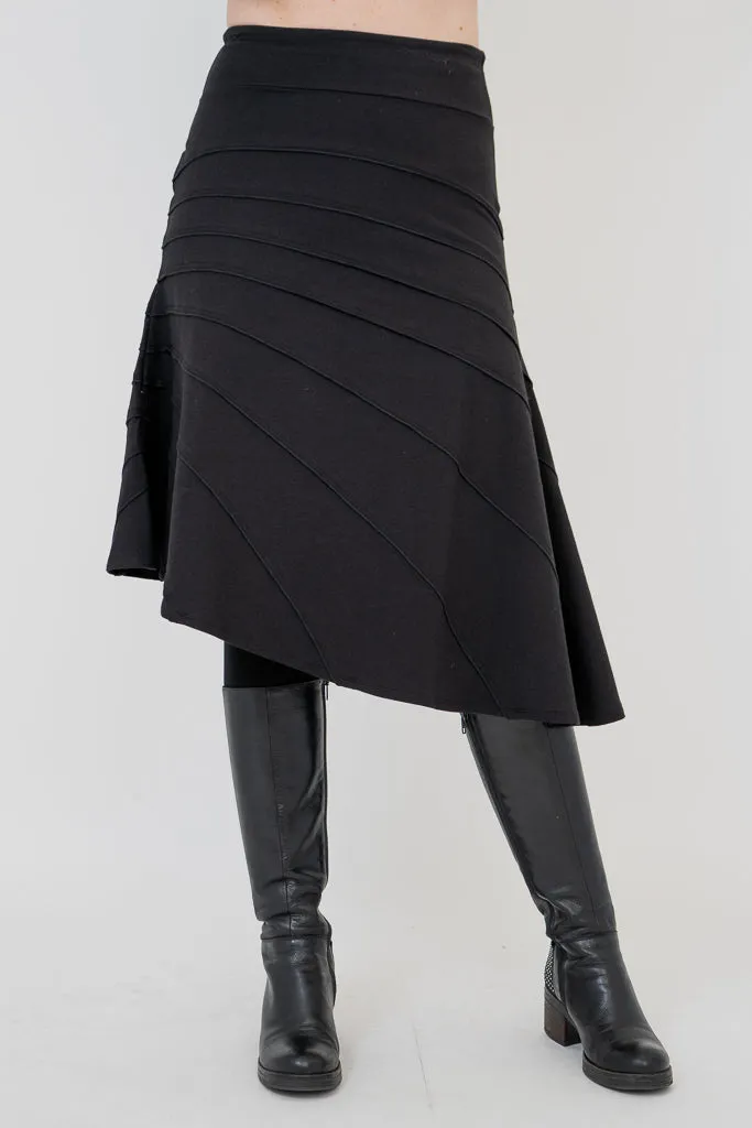 Beverly Skirt, Black, Bamboo