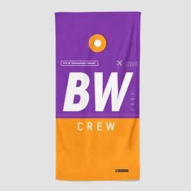 BW - Beach Towel