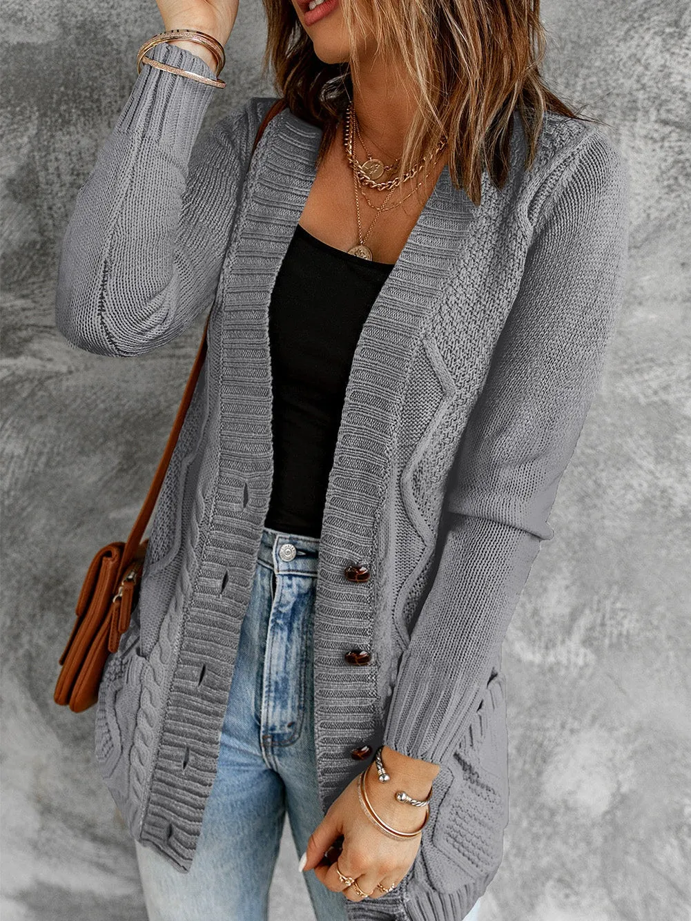 Cable Knit Cardigan