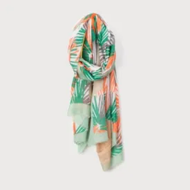 Caracol Woven Scarf 6152-GRN