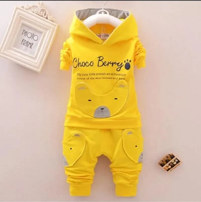 Choco Berry Hooded Track Suit