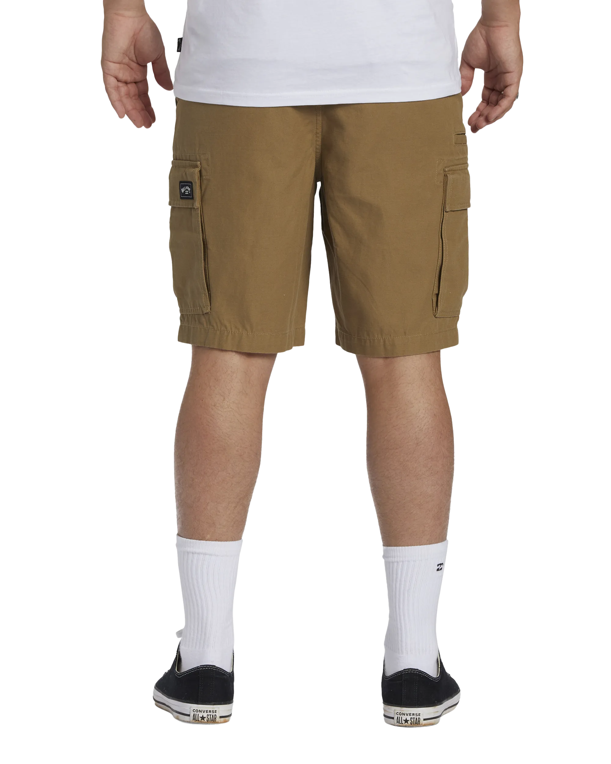 Combat Cargo Shorts in Light Khaki