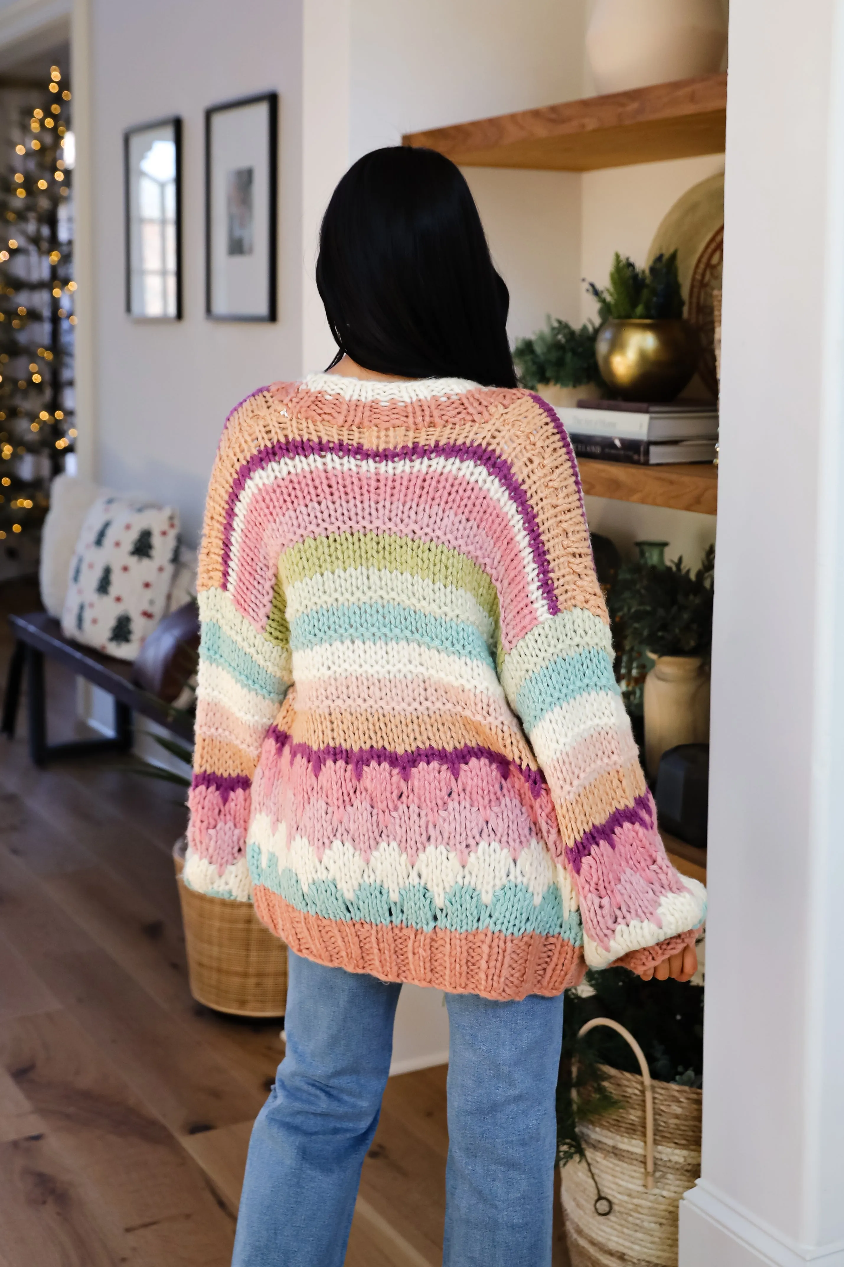 Cozy Coolness Multi Sweater Cardigan