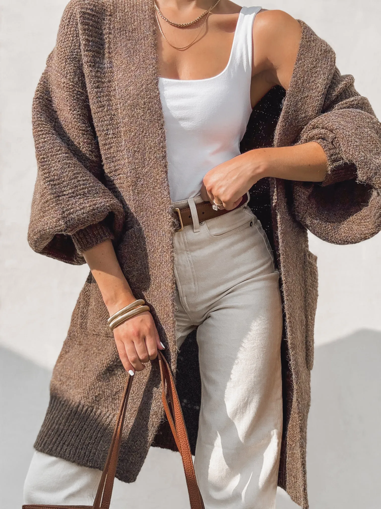 Espresso Martini Soft Knit Cardigan