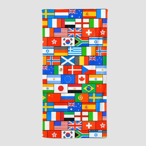 Flags - Beach Towel