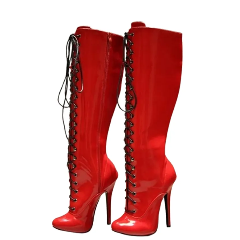 Funki Buys | Boots | Women's Retro Burlesque Stiletto Boots