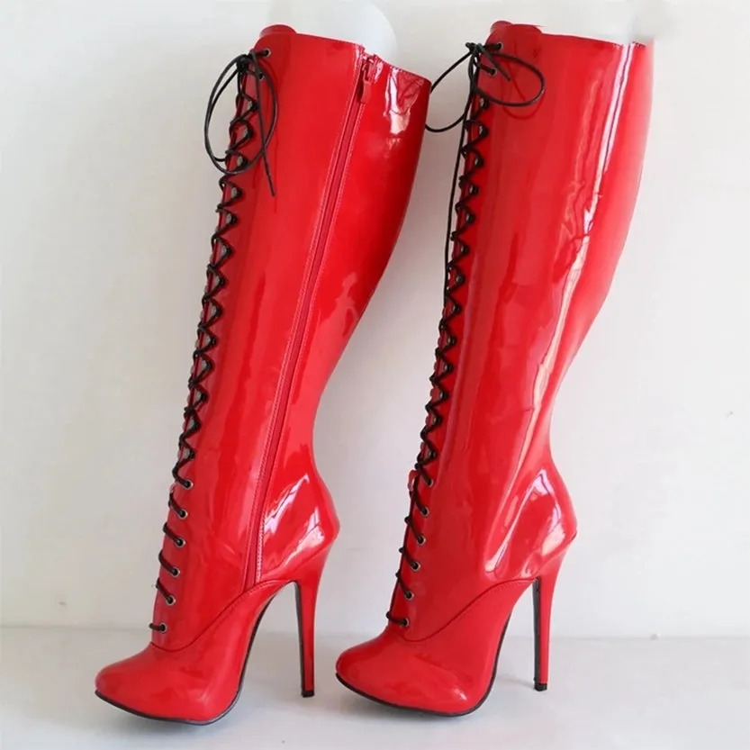 Funki Buys | Boots | Women's Retro Burlesque Stiletto Boots