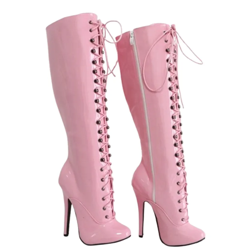 Funki Buys | Boots | Women's Retro Burlesque Stiletto Boots