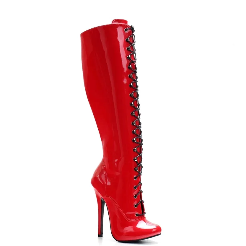 Funki Buys | Boots | Women's Retro Burlesque Stiletto Boots