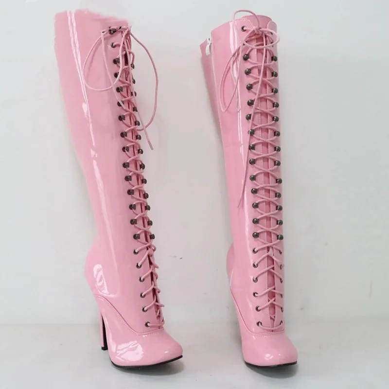 Funki Buys | Boots | Women's Retro Burlesque Stiletto Boots