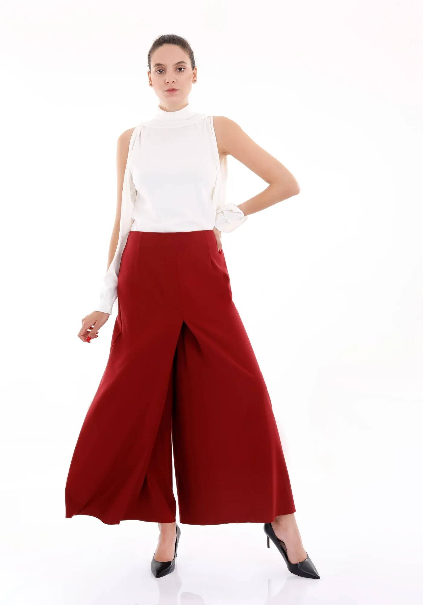 High Waisted Palazzo Pants