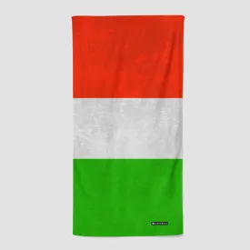 Italian Flag - Beach Towel