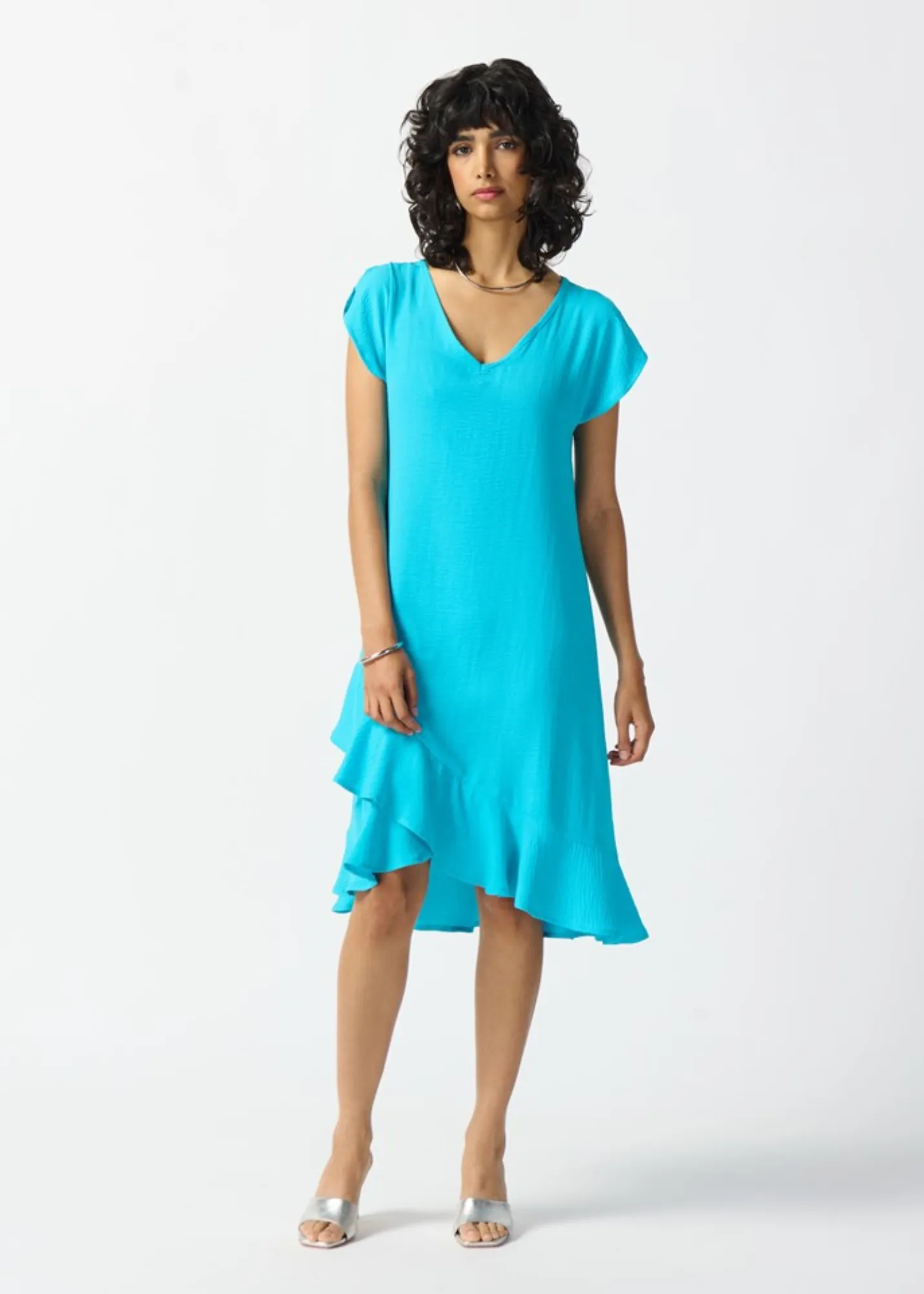 Joseph Ribkoff Gauze A-Line Dress