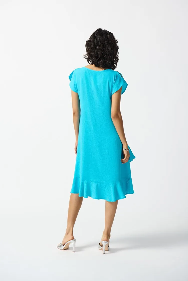 Joseph Ribkoff Gauze A-Line Dress