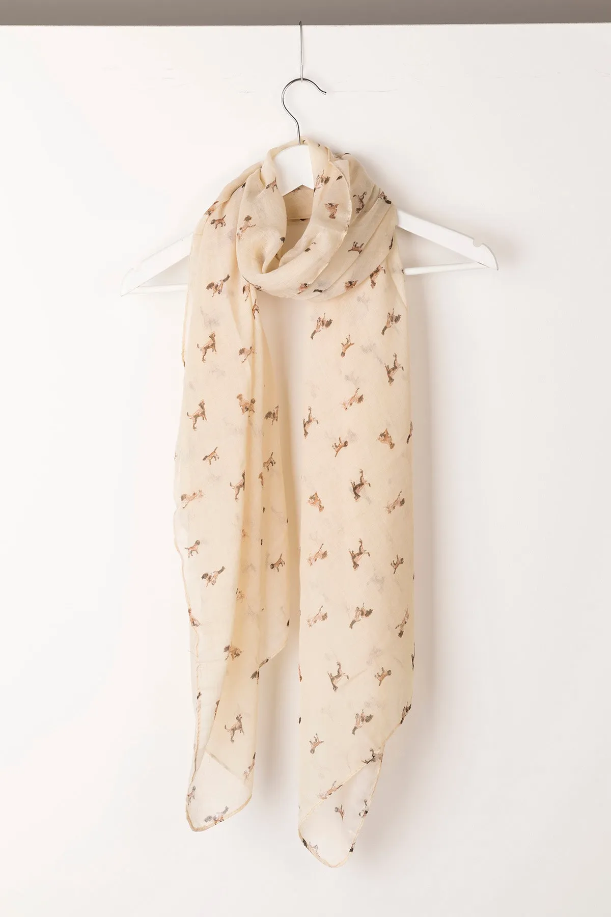 Ladies Printed Floaty Scarf - Wistow