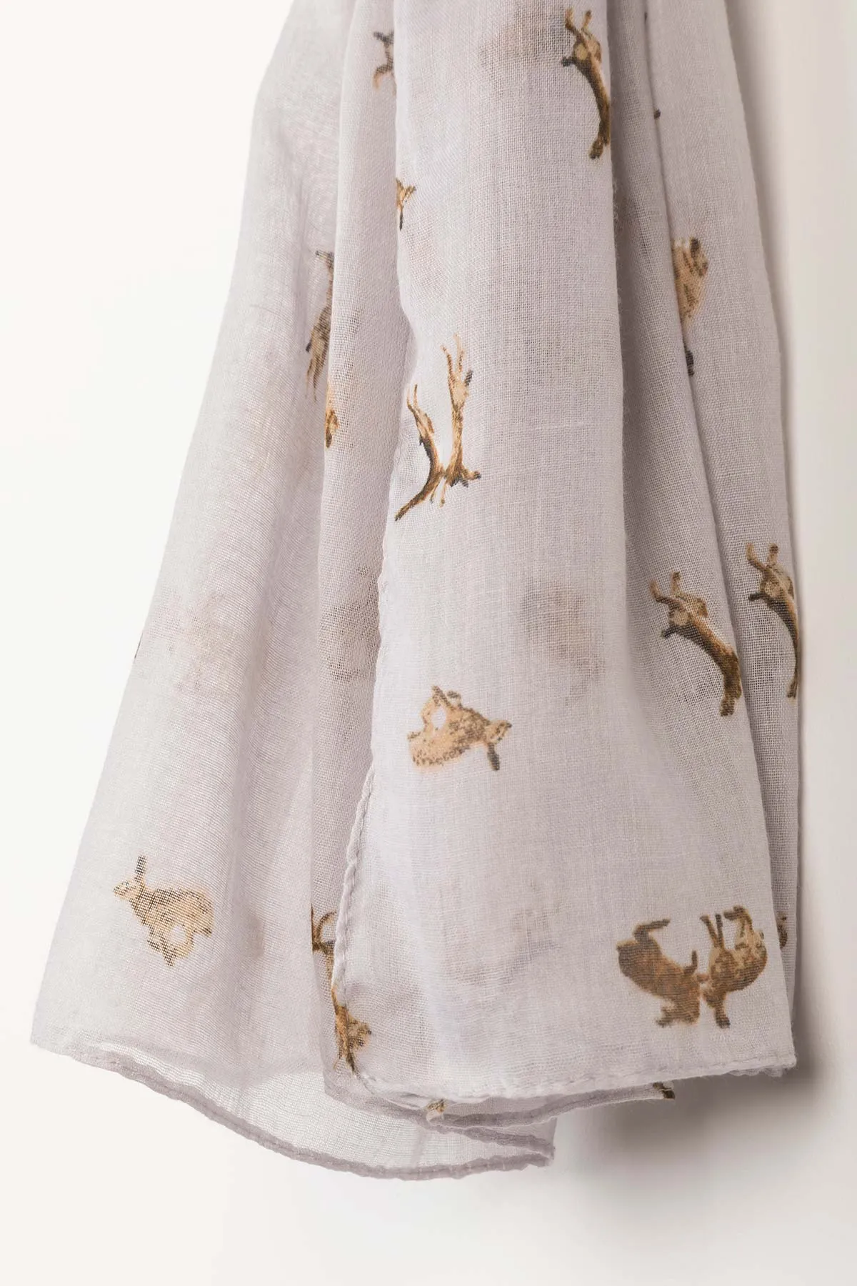 Ladies Printed Floaty Scarf - Wistow