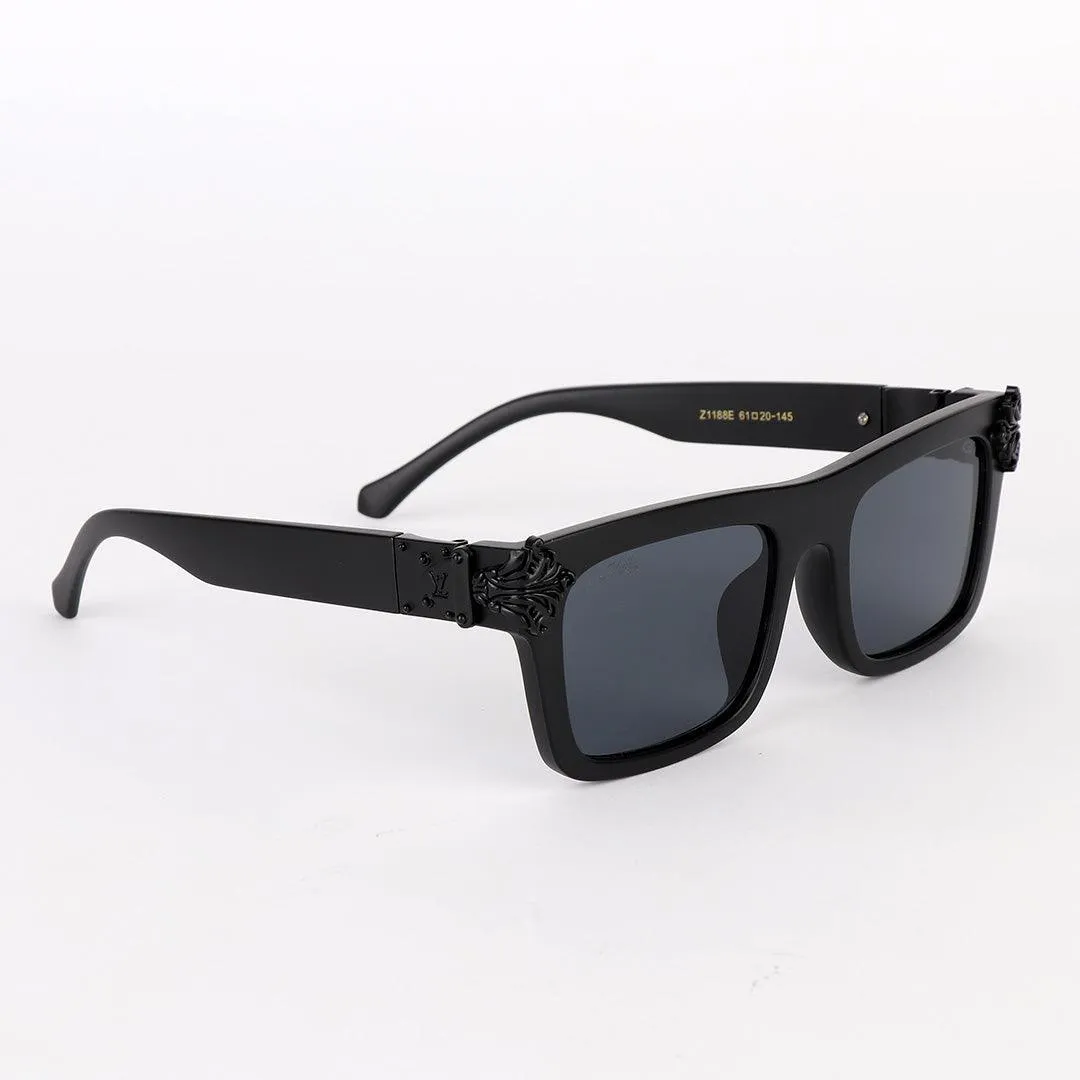 Louis Vuitton Crested Summer Square Black Sunglasses