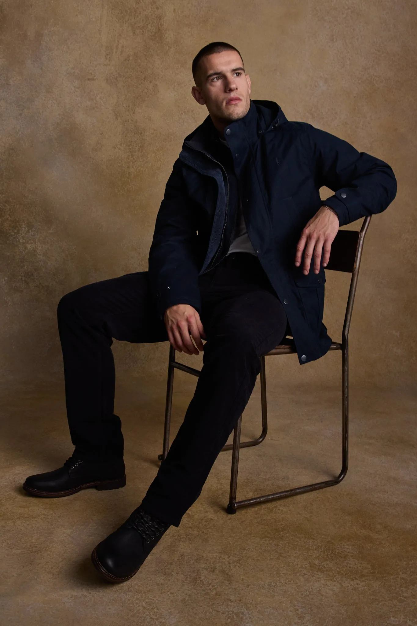 Michael Waterproof Jacket - Navy