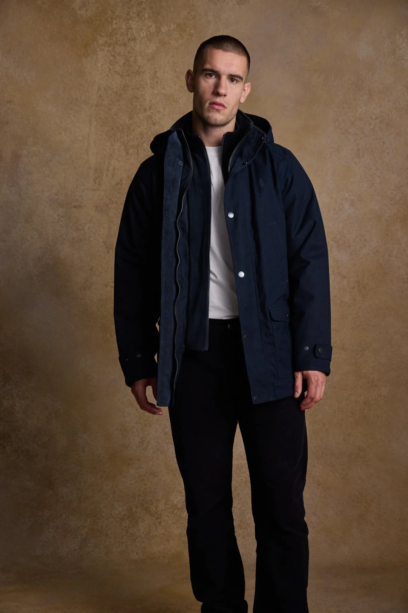 Michael Waterproof Jacket - Navy