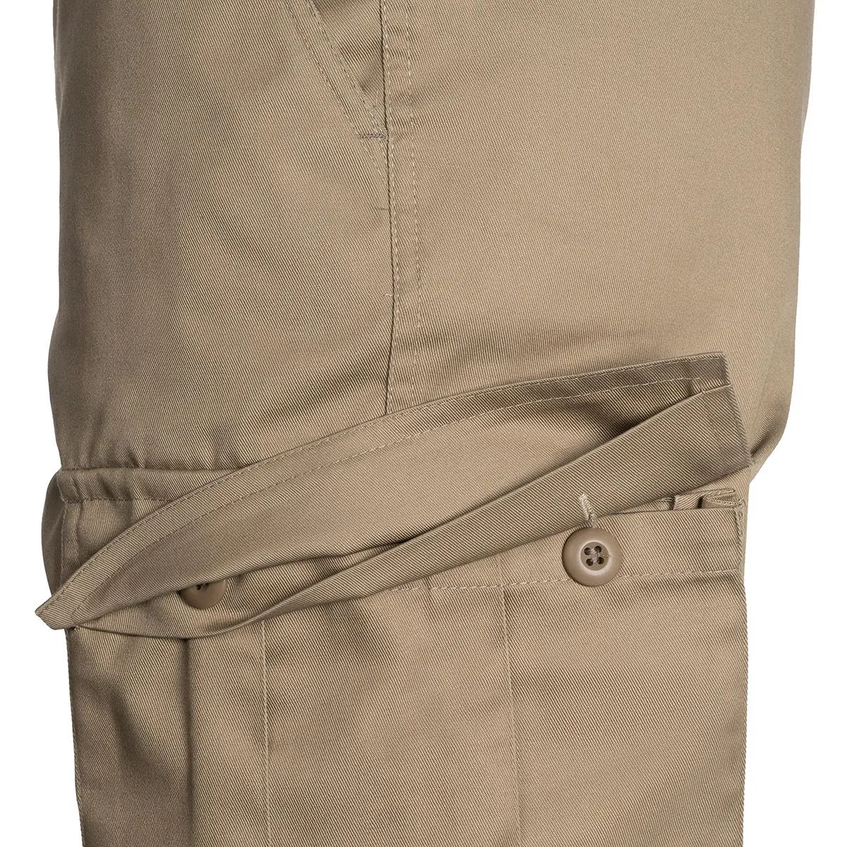 Mil-Tec Brand Army Style Khaki bermuda combat uniform cargo military shorts