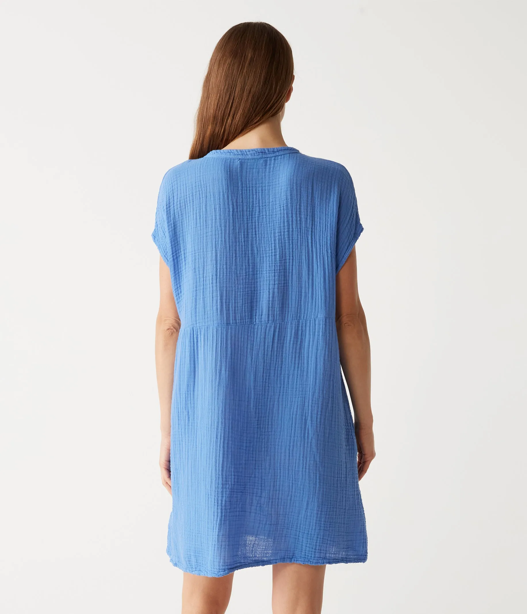 Mira Split Neck Dress