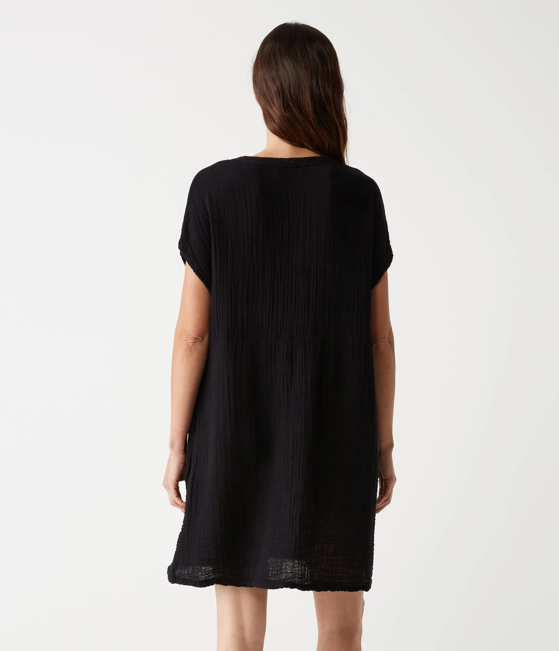 Mira Split Neck Dress