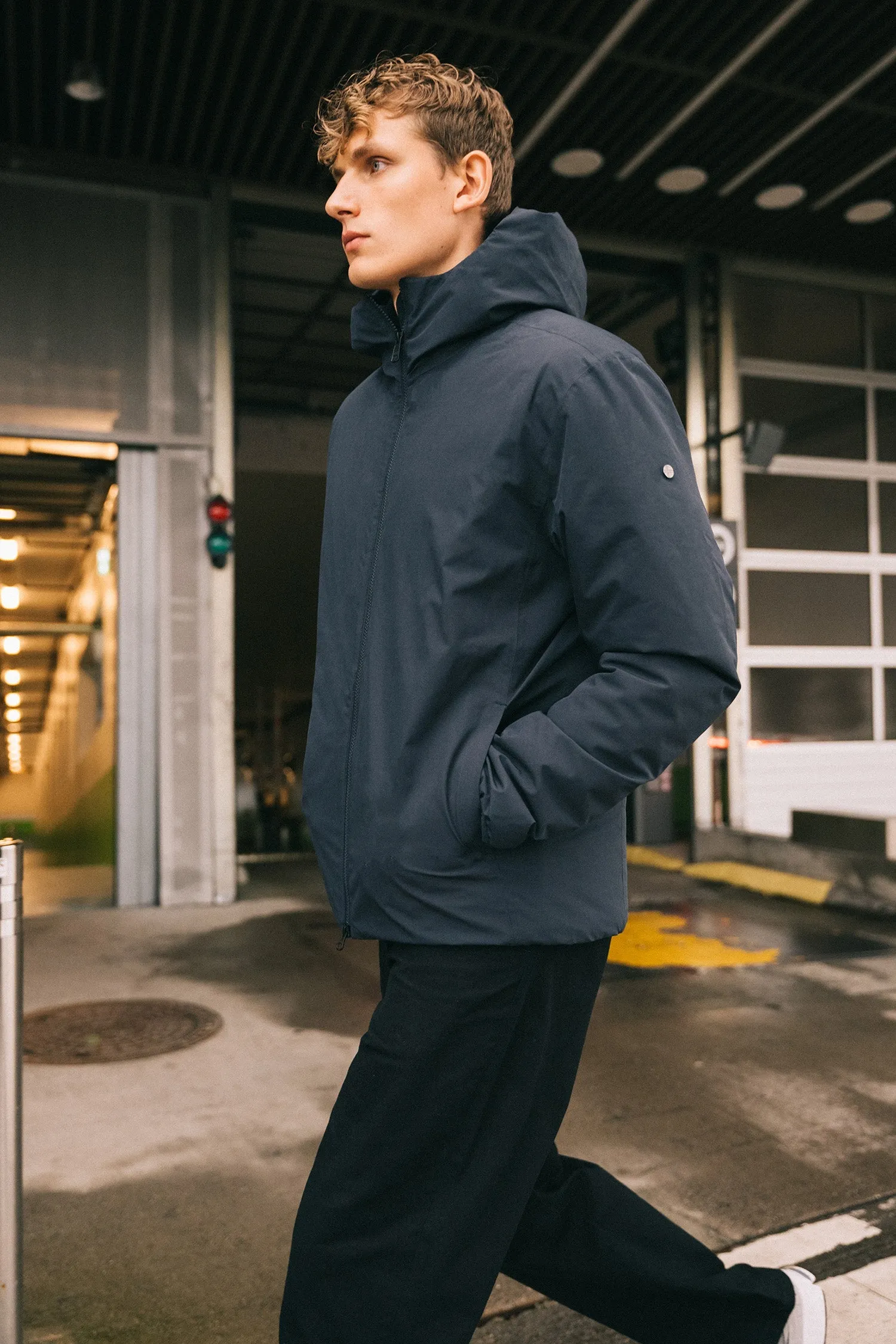 Nimbus Thinsulate Hooded Jacket in Midnight Blue