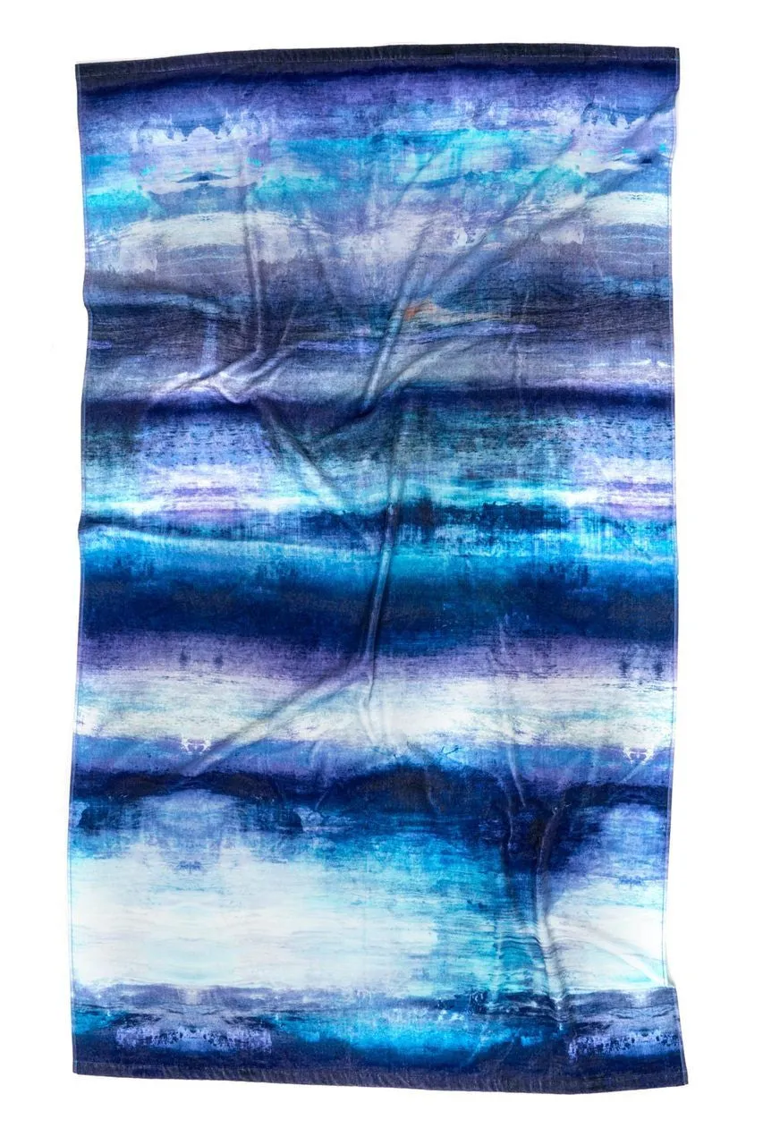 Northern Lights Beach Towel