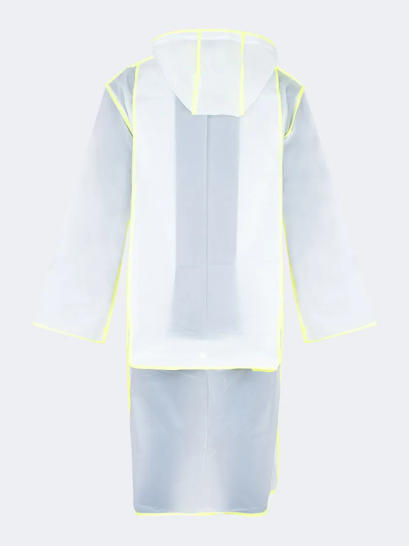 Oil And Gaz Waterproof Women Lifestyle Jacket  Transparent/Yellow