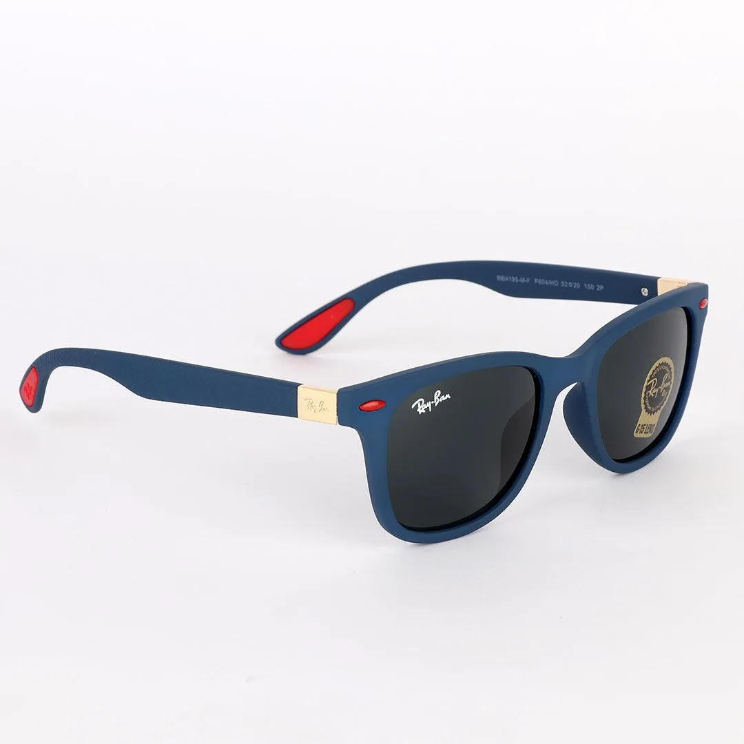 Ray-Ban Uv Protection Navyblue And Red Sunglasses