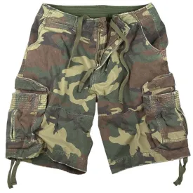 Rothco Mens Vintage Camo Infantry Utility Shorts - Size 3XL