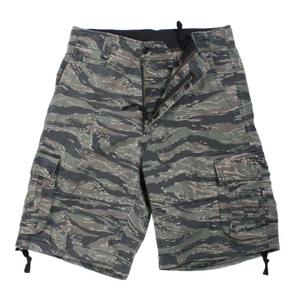 Rothco Mens Vintage Camo Infantry Utility Shorts