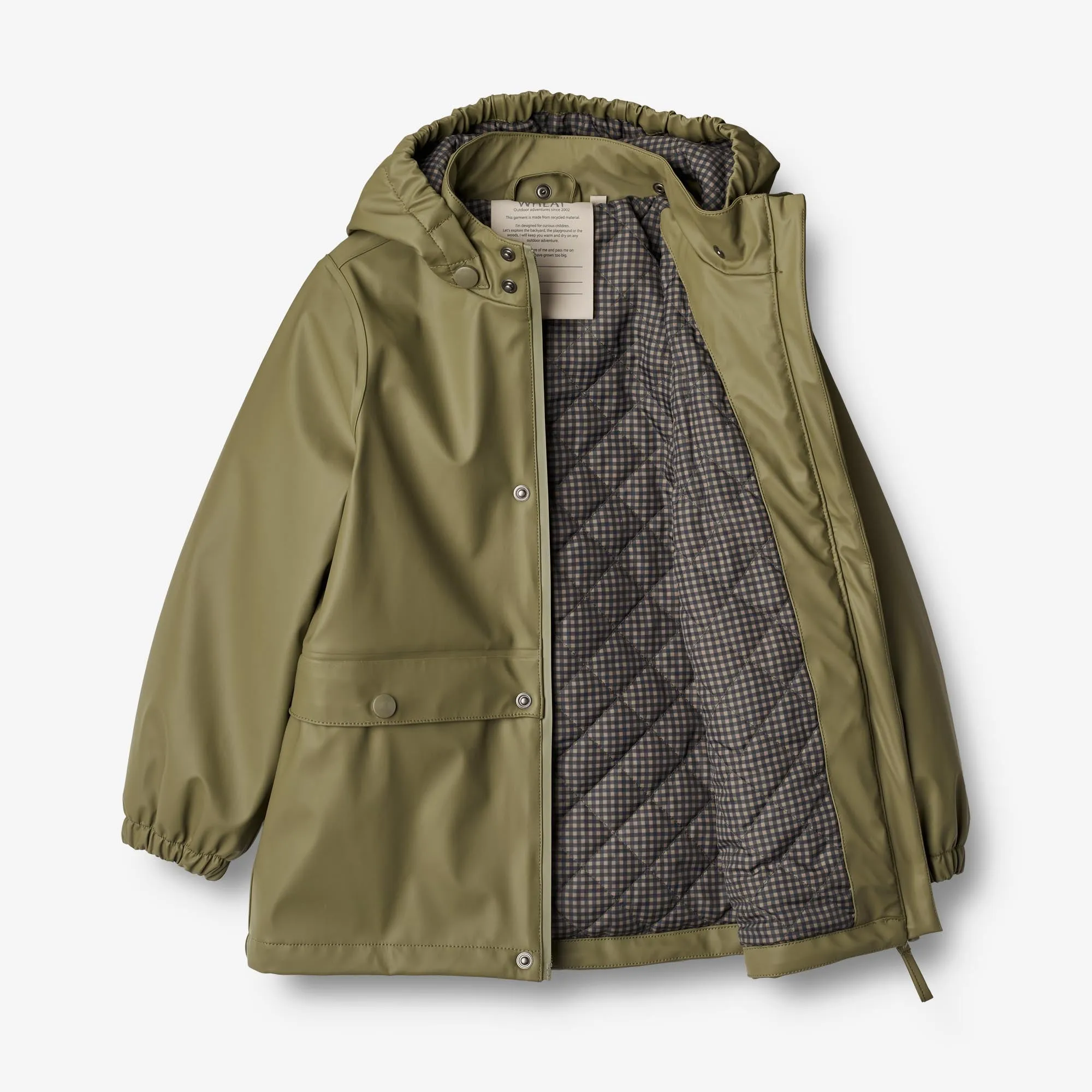 Thermo Rain Coat Aju - dried bay