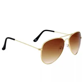 Trendy Brown Aviator Sunglass For Men And Women