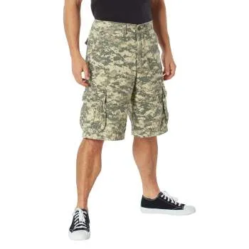 Vintage Style Camo Infantry Utility Shorts