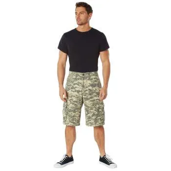 Vintage Style Camo Infantry Utility Shorts