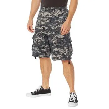 Vintage Style Camo Infantry Utility Shorts