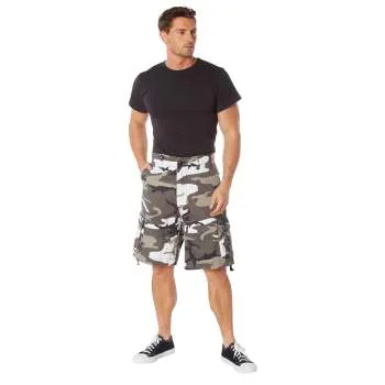 Vintage Style Camo Infantry Utility Shorts