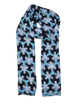 Women’s Geometric Print Lightweight Scarf